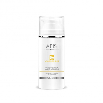 APIS Vitamin Balance krem z wit. C i białymi winogronami 100ml